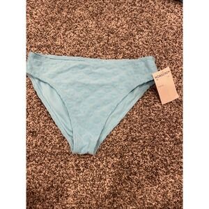 Miken Swim Girls Size 12 Swimsuit Bottoms Aqua Nordstrom